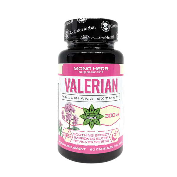Extrakt z valeriány – Valeriána (60 kapsúl x 300 mg)