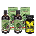 Green Tea + Cocoa - Zelený čaj s kakaom 2 kusy + Darček Ten/10 Škorica