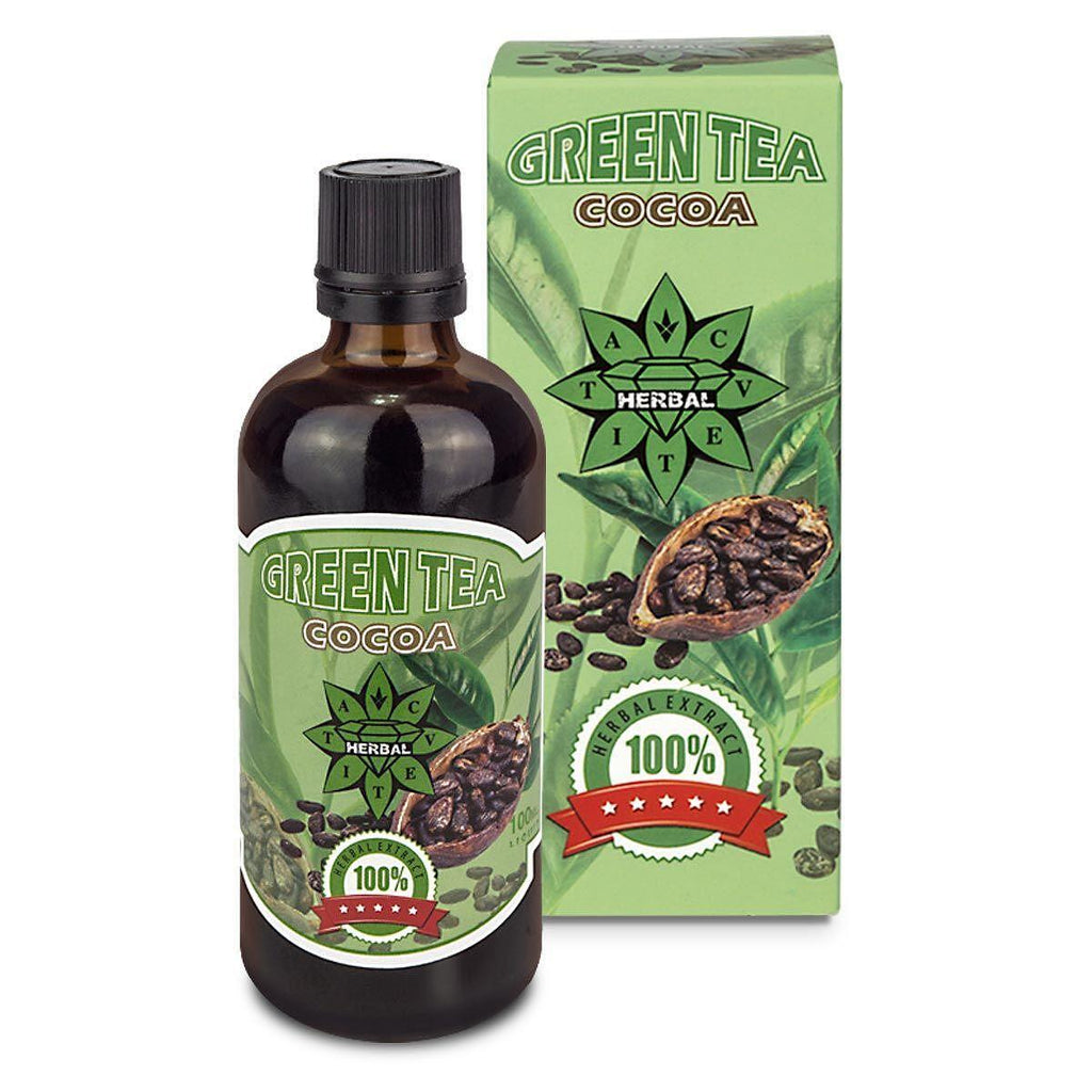 COMBO BALÍK: Green Tea with Cocoa 100ml + Water Cut (Extrakt Brezy Bielej) 80 kapsúl