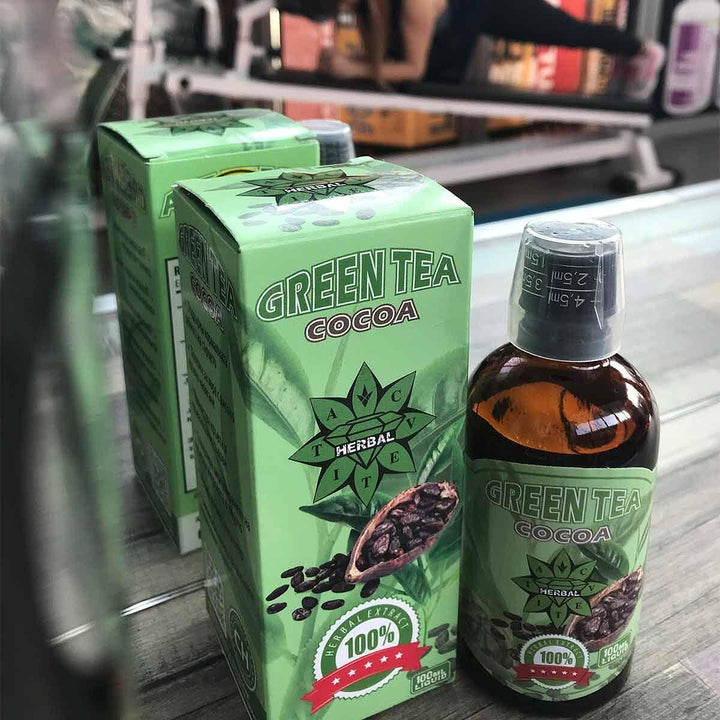 Green Tea + Cocoa - Zelený čaj s kakaom 2 kusy + Darček Ten/10 Škorica